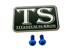 Formula Brake Reservoir Cap Titanium Bolts Titanium Surron
