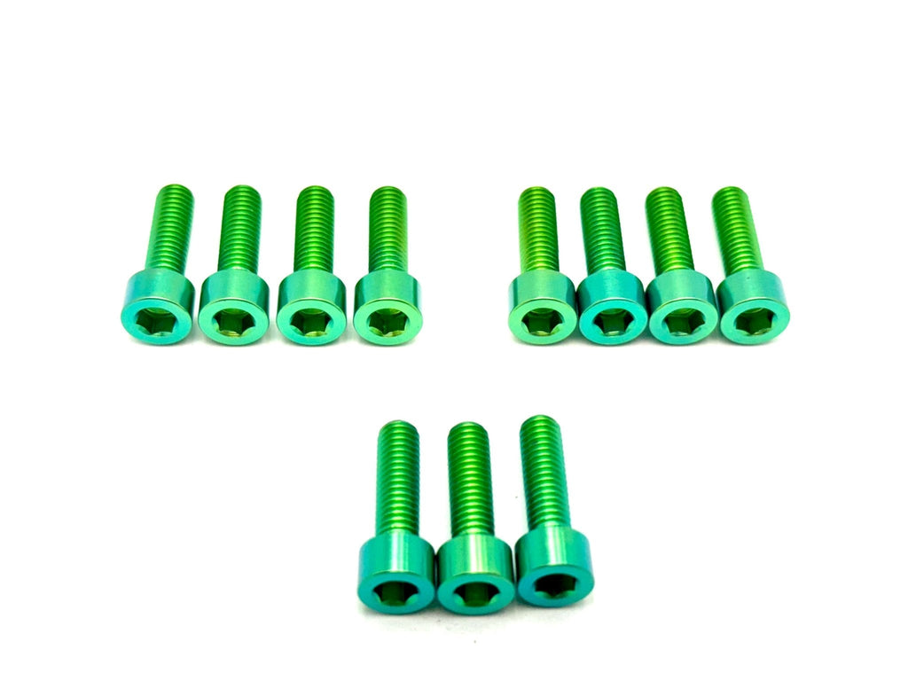 Fox 40 and Bomber 58 Fork Titanium Bolt Kits - Riot Racing