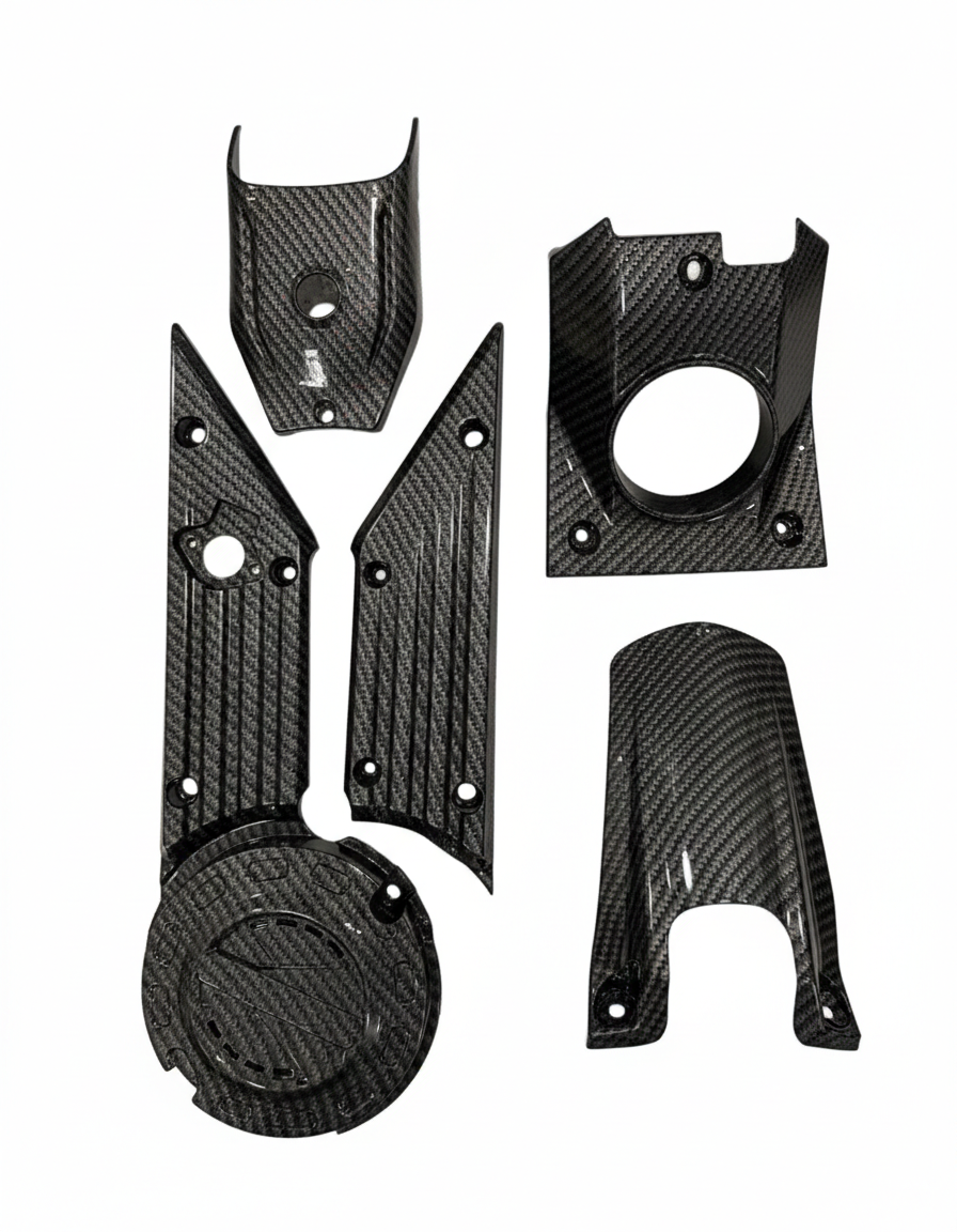 XXX Carbon Plastics Kit/Individual Pieces (Not a wrap) (SC) ExWorks