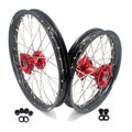 KKE 17/14 Factory Size Kids Big Wheels Rims Fit KTM SX 85 2025-2026 GAS GAS MC85 Red KKE Racing