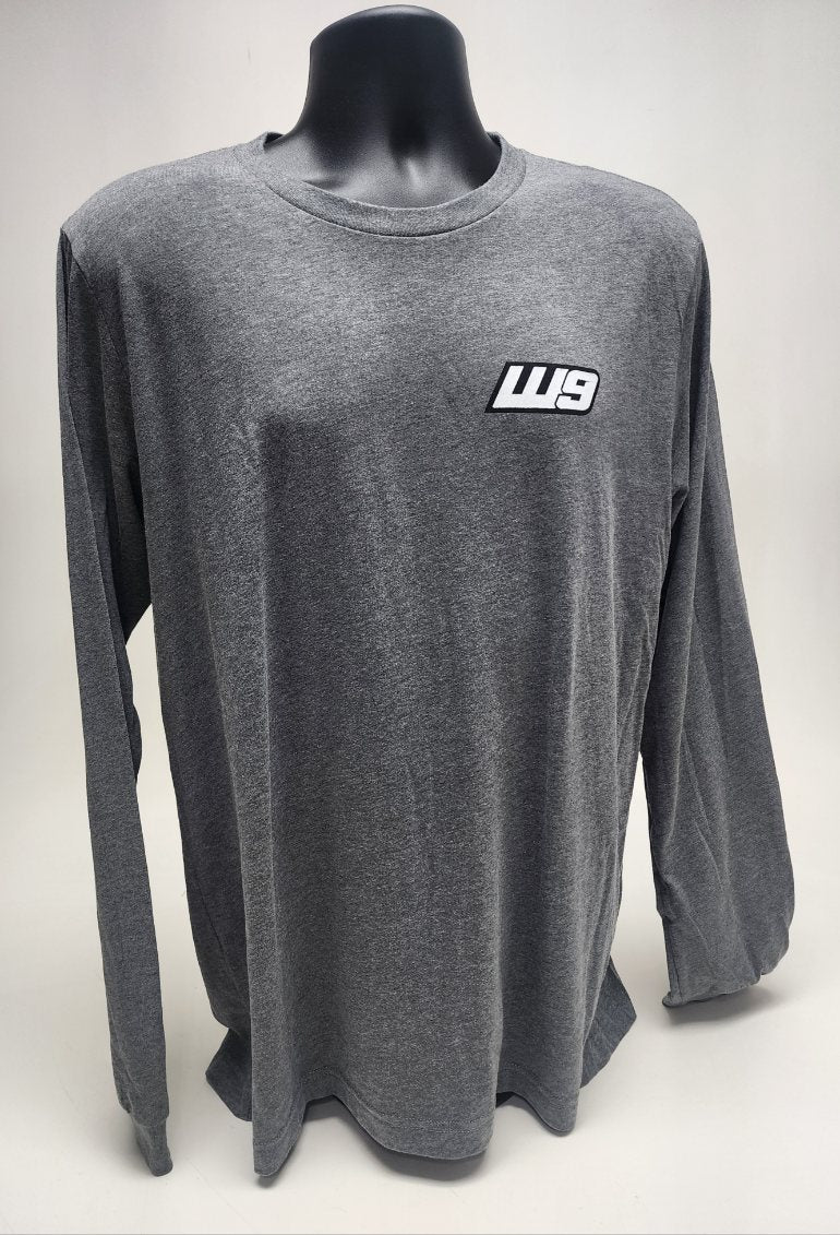 Gray Long Sleeve Mountain shirt Warp9Racing