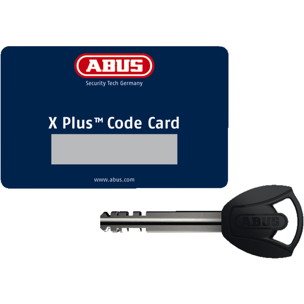 ABUS GOOSE LOCK 6206K/110 BK (3.7′) (95547) Triathlete Store