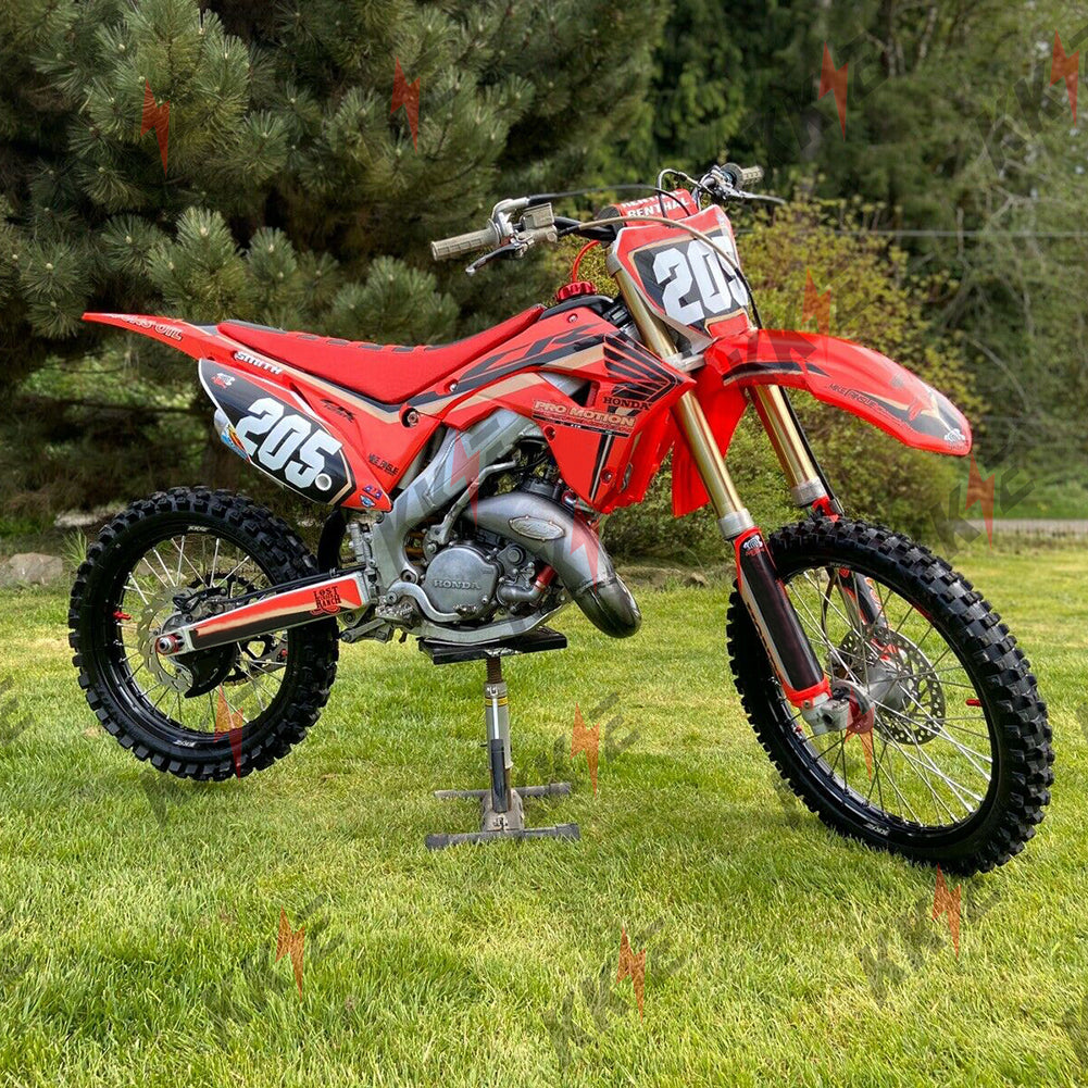 KKE 21" 19" Casting Wheels Rims Set For HONDA CR125R 1995-1997 CR250R 1995-1996 CR500R 1995-2001 KKE Racing