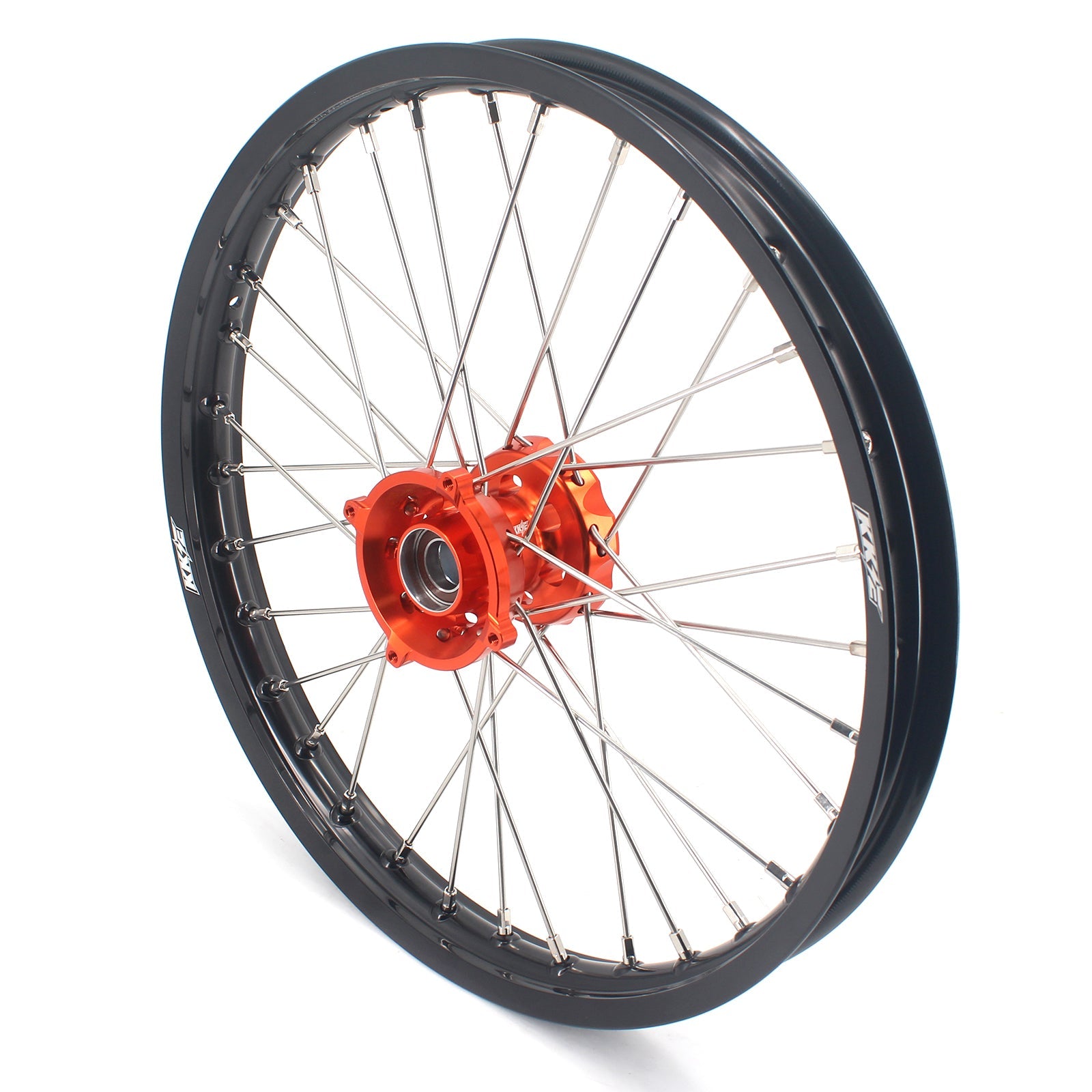 KKE 17/14 Factory Size Kids Big Wheels Rims Fit KTM SX 85 2025-2026 Orange KKE Racing