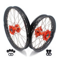 KKE 19/16 Factory Size Kids Big Wheels Rims Fit KTM SX 85 2025-2026 Orange KKE Racing