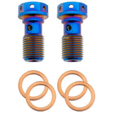 M10 x 1.25 Titanium Banjo Bolt – Grade 5 ( 2 pack ) FactoryZ