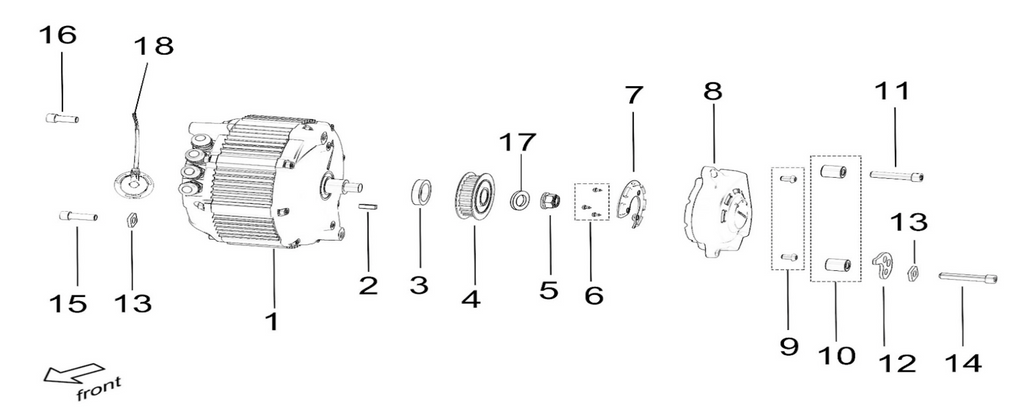 Surron OEM Belt Cover Segron Universe