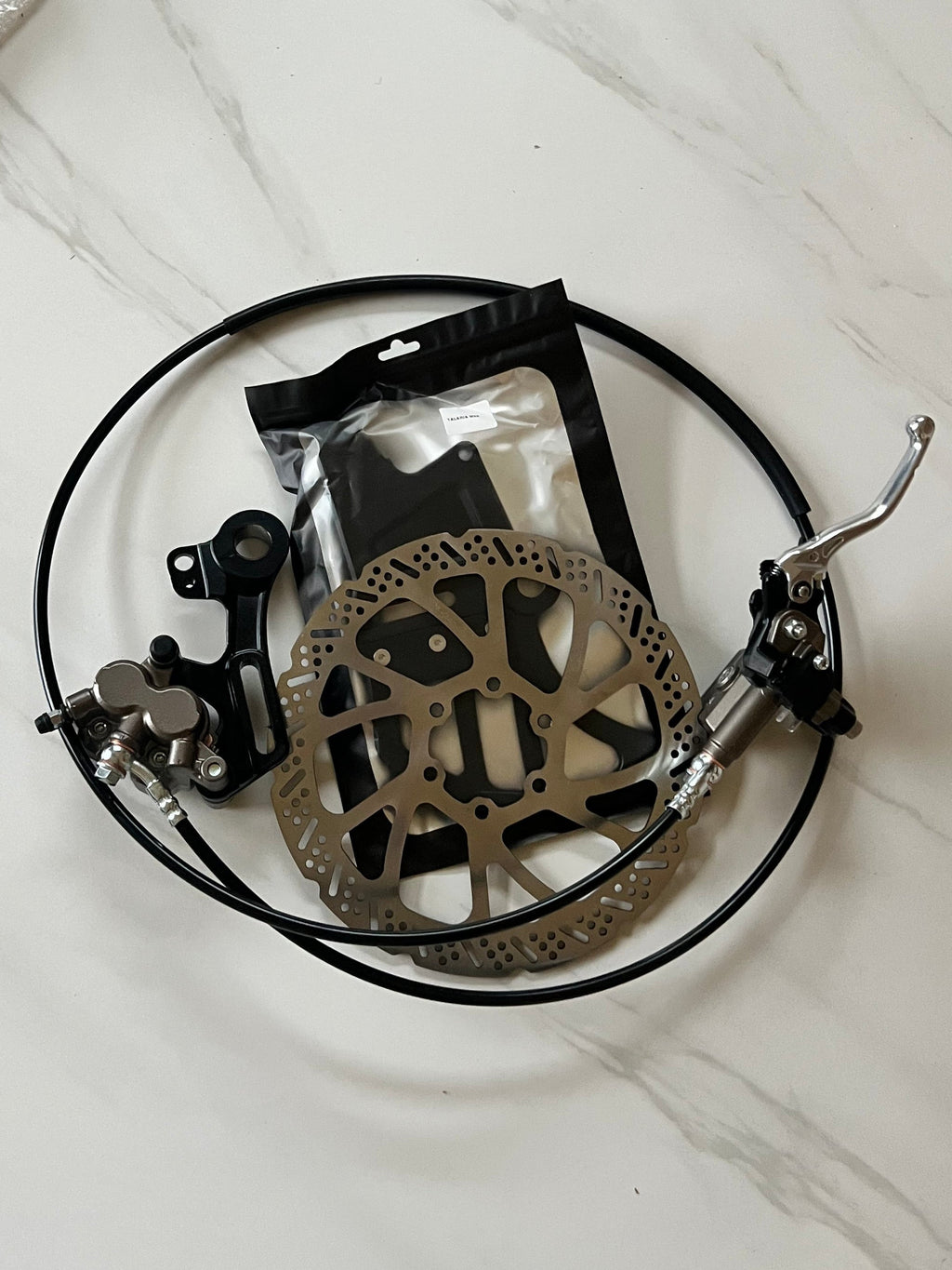 Talaria MX5 Rear Moto Brake Kit — Single Caliper Emoto Flux