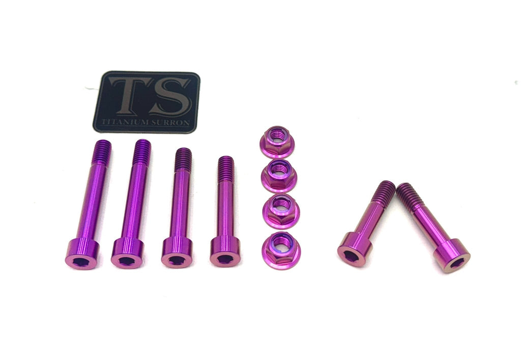 Titanium Rear Suspension/ Linkage Bolt Kit for Surron LBX & Segway X260 - Riot Racing
