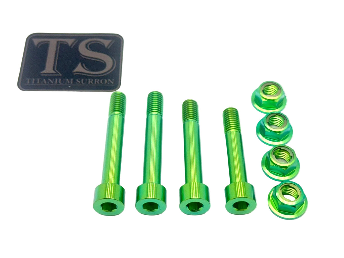 Titanium Rear Linkage Bolt Kit — Surron LBX & Segway Titanium Surron