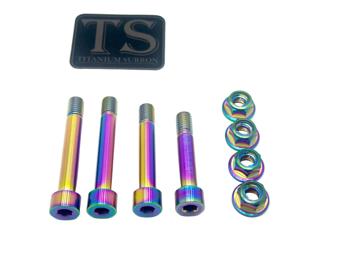 Titanium Rear Linkage Bolt Kit — Surron LBX & Segway Titanium Surron