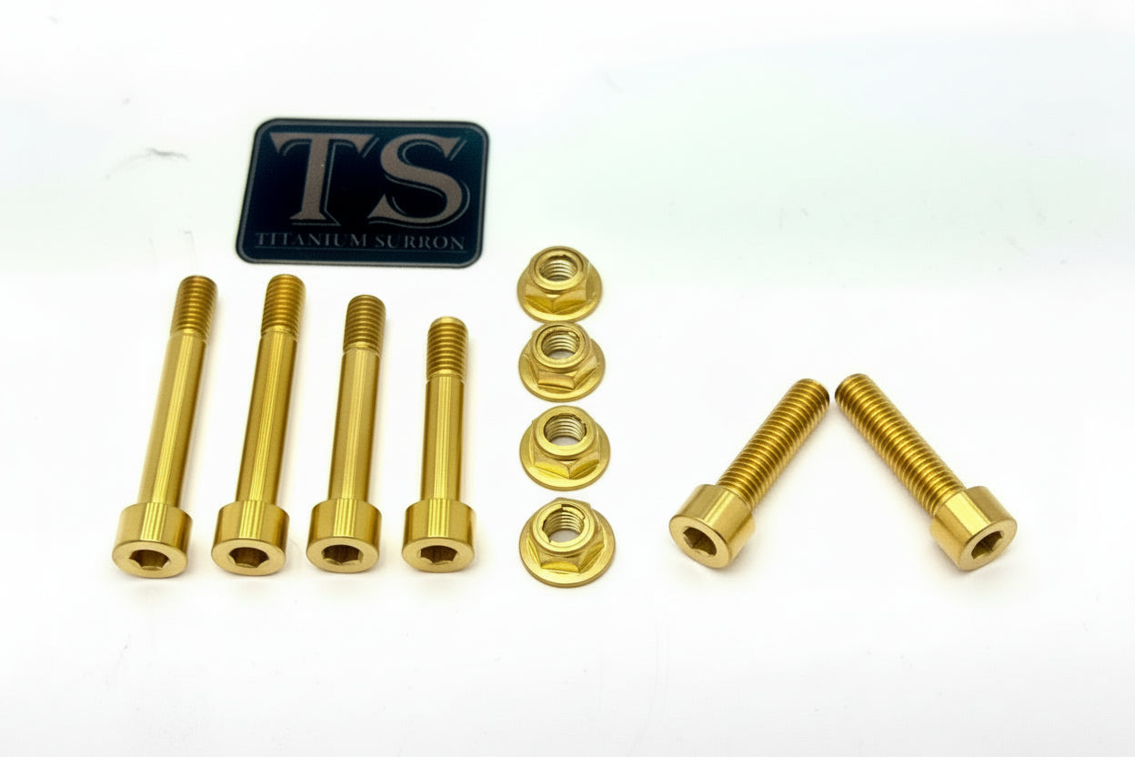 Titanium Rear Suspension/ Linkage Bolt Kit for Ventus One Titanium Surron