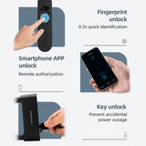 Smart Bluetooth Fingerprint U Lock ROCKBROS US