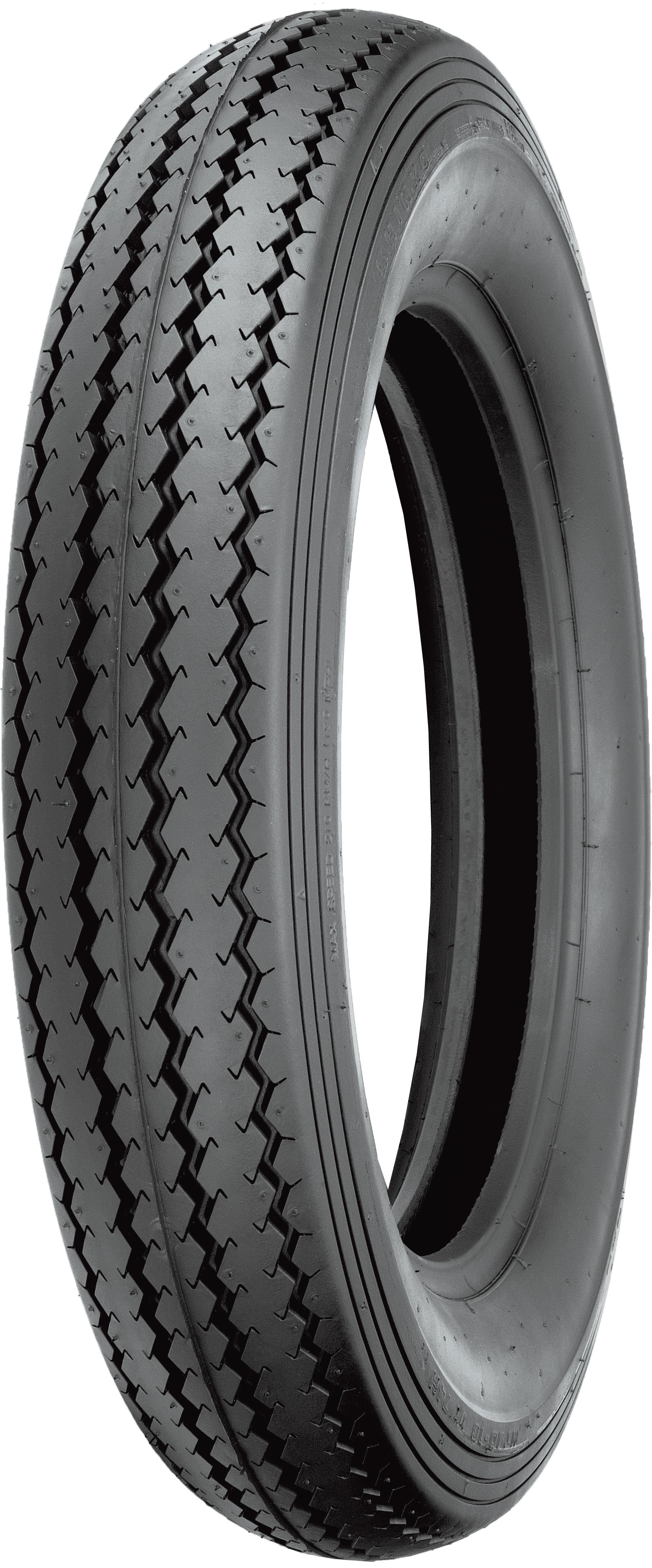SHINKO, Shinko Tire Classic 240 Front/Rear Mount 90 16 74H Bias TT - Durable High-Performance Motorcycle Tire Howling Moto