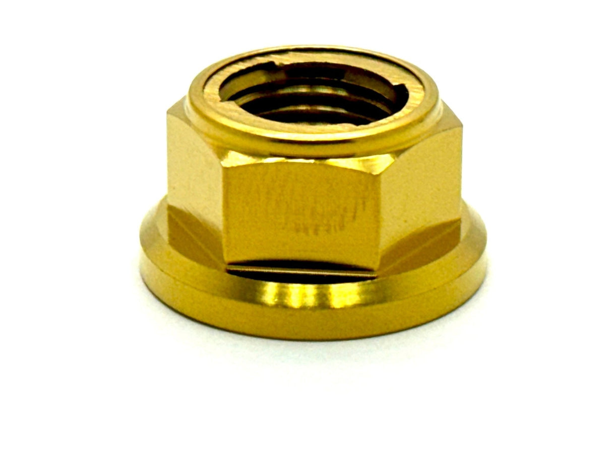 Titanium Sotion/ Torp Motor FW01 GTS01 Reverse Thread Nut - M12 - Riot Racing