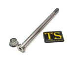 Titanium Rear Axle and Nut - Surron LBX Titanium Surron