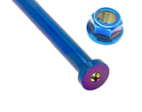 Titanium Rear Axle and Nut - Surron LBX Titanium Surron