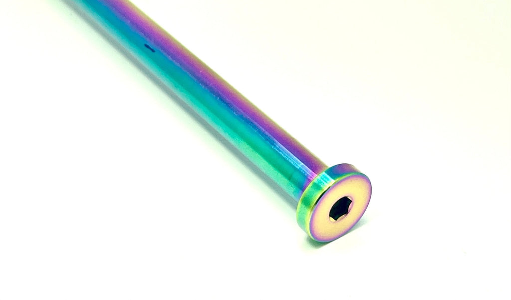 Surron LBX Titanium Rear Axle (Includes Nut) - Riot Racing