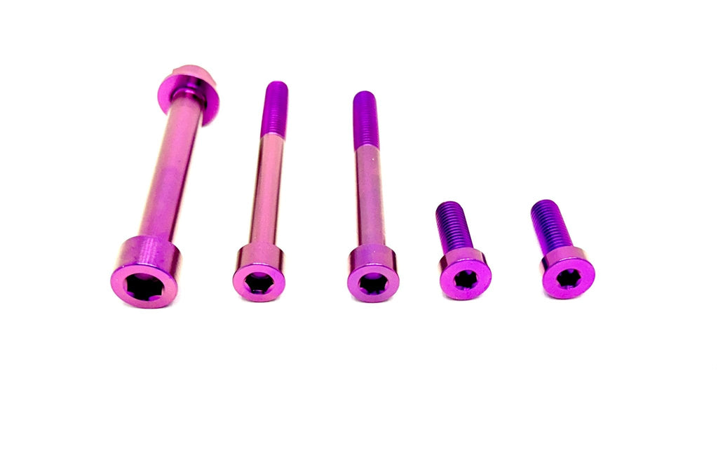 Talaria MX3, MX4 6 Piece Custom Motor / Gearbox Titanium Kit - Riot Racing