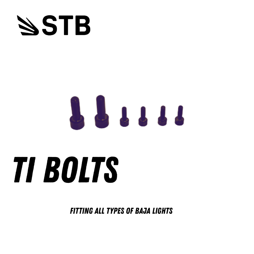 Titanium Bolt Kit for E-Bike Lights StreetBeam