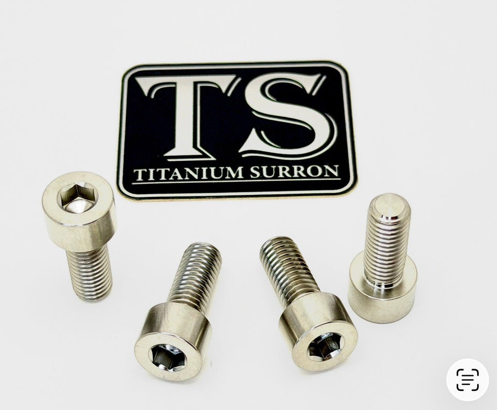 Titanium Axle Pinch Bolts for E-moto Forks Titanium Surron