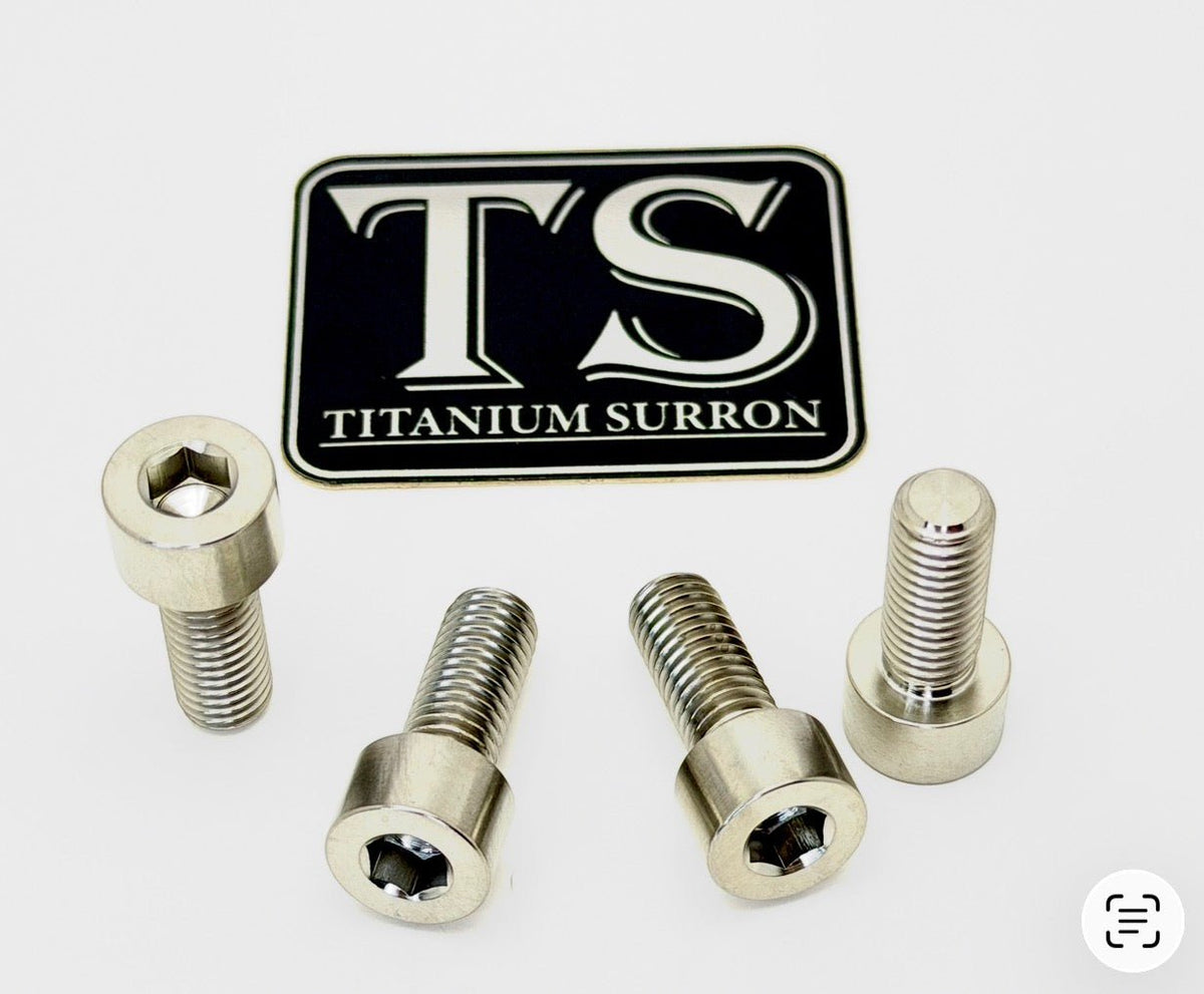 Titanium Axle Pinch Bolts for E-moto Forks Titanium Surron