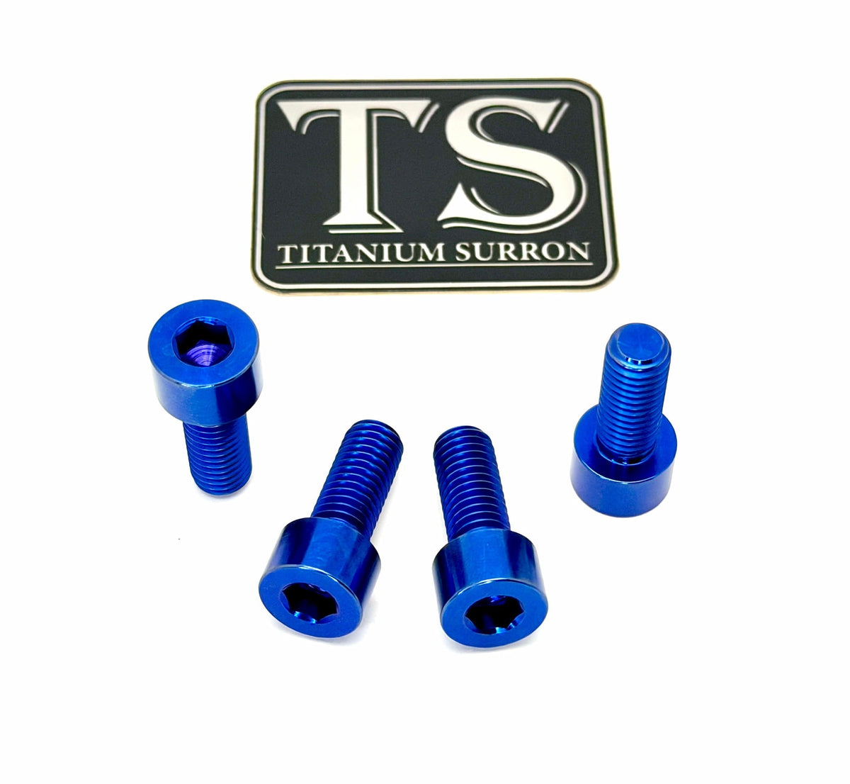 Titanium Axle Pinch Bolts for E-moto Forks Titanium Surron
