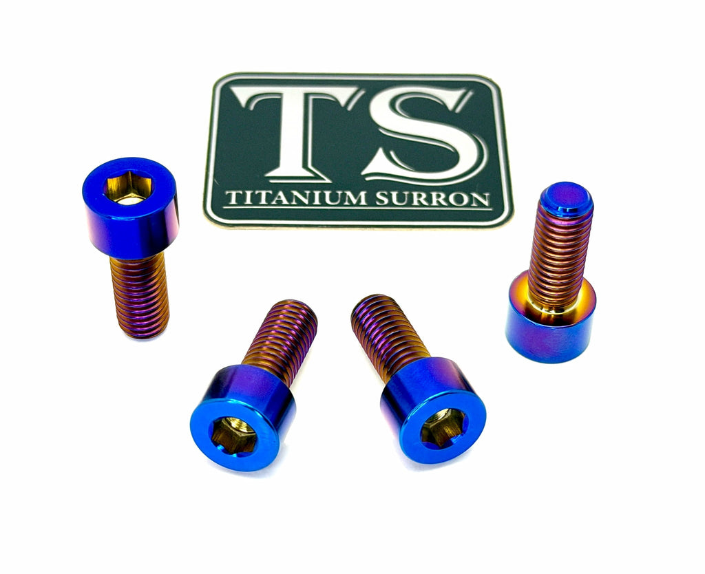 Titanium Axle Pinch Bolts for E-moto Forks Titanium Surron