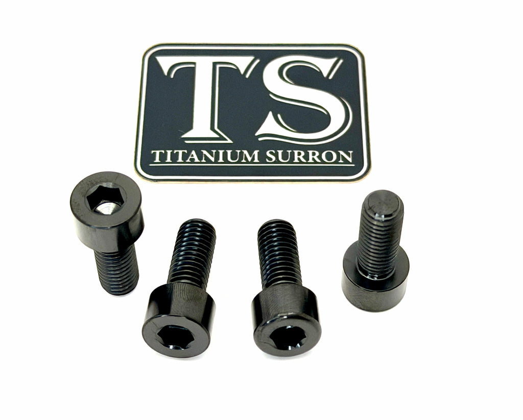 Titanium Axle Pinch Bolts for E-moto Forks Titanium Surron