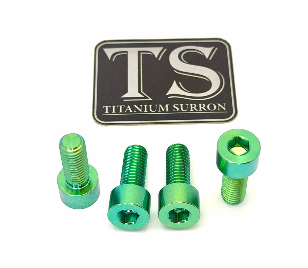 Titanium Axle Pinch Bolts for E-moto Forks Titanium Surron