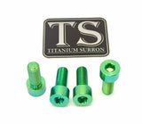Titanium Axle Pinch Bolts for E-moto Forks Titanium Surron