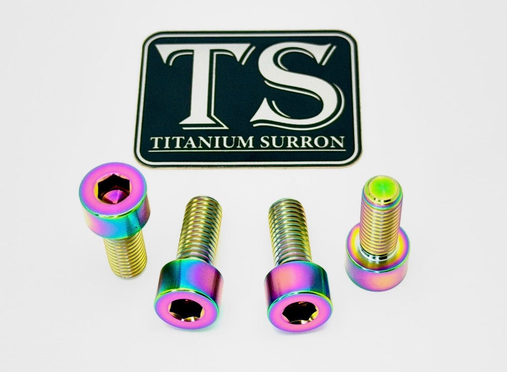 Titanium Axle Pinch Bolts for E-moto Forks Titanium Surron