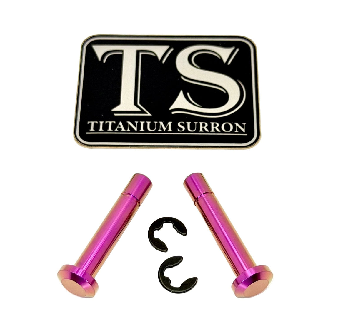 Titanium Battery Lid Pins - Surron LBX, Segway X-260 Titanium Surron