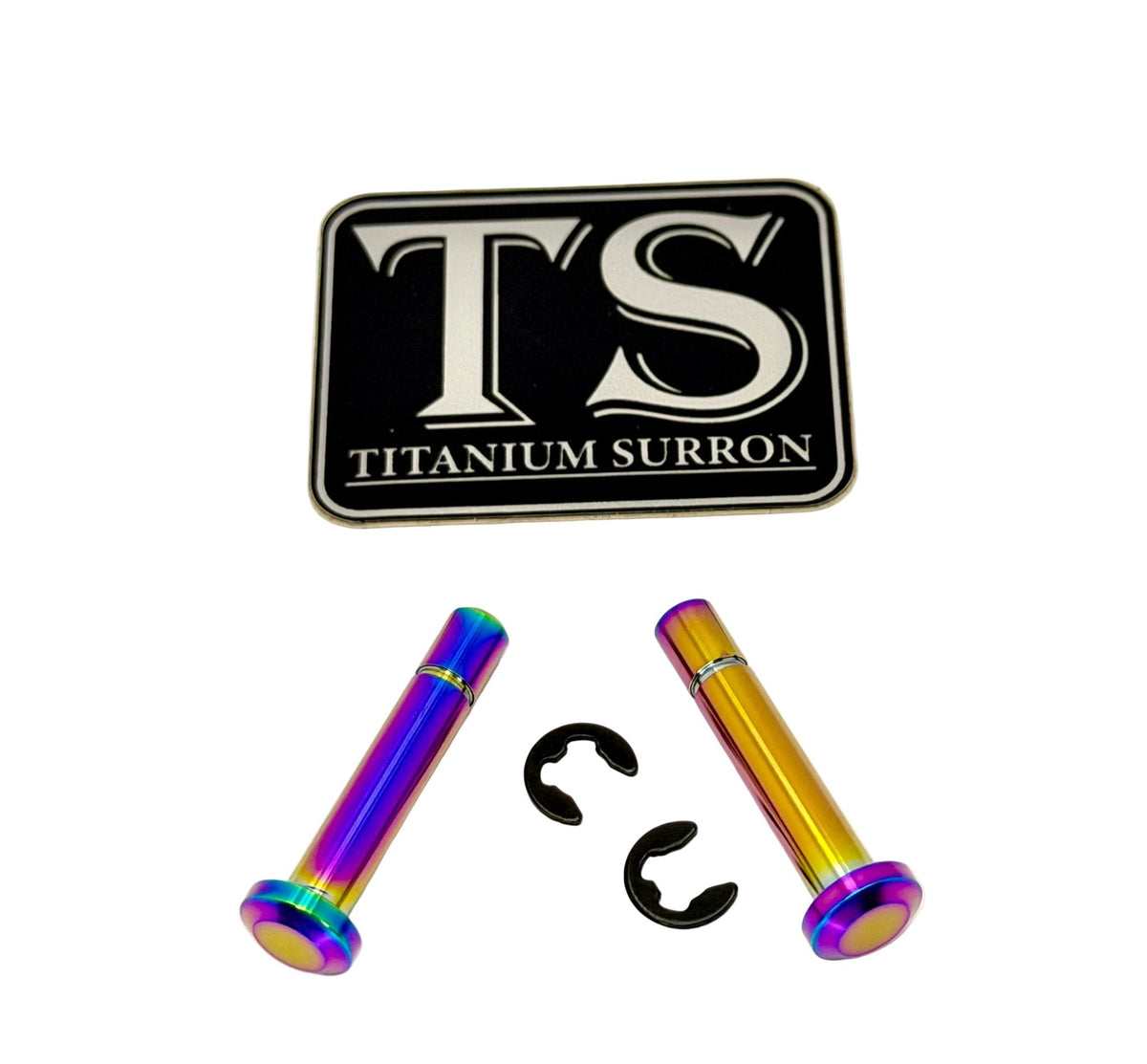 Titanium Battery Lid Pins - Surron LBX, Segway X-260 Titanium Surron