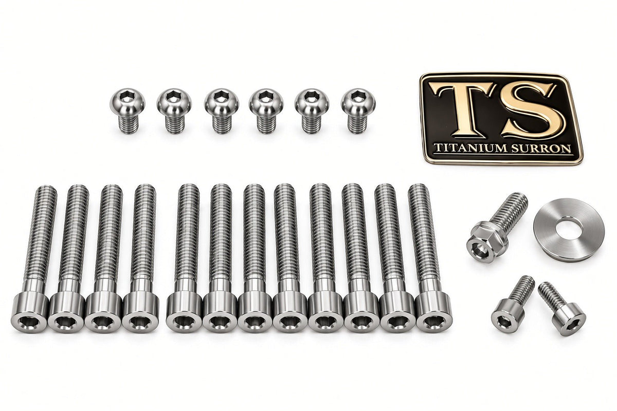 Titanium Bolt Kit for Sirris F43 Fork (22 Pieces) Titanium Surron