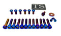 Titanium Bolt Kit for Sirris F43 Fork (22 Pieces) Titanium Surron