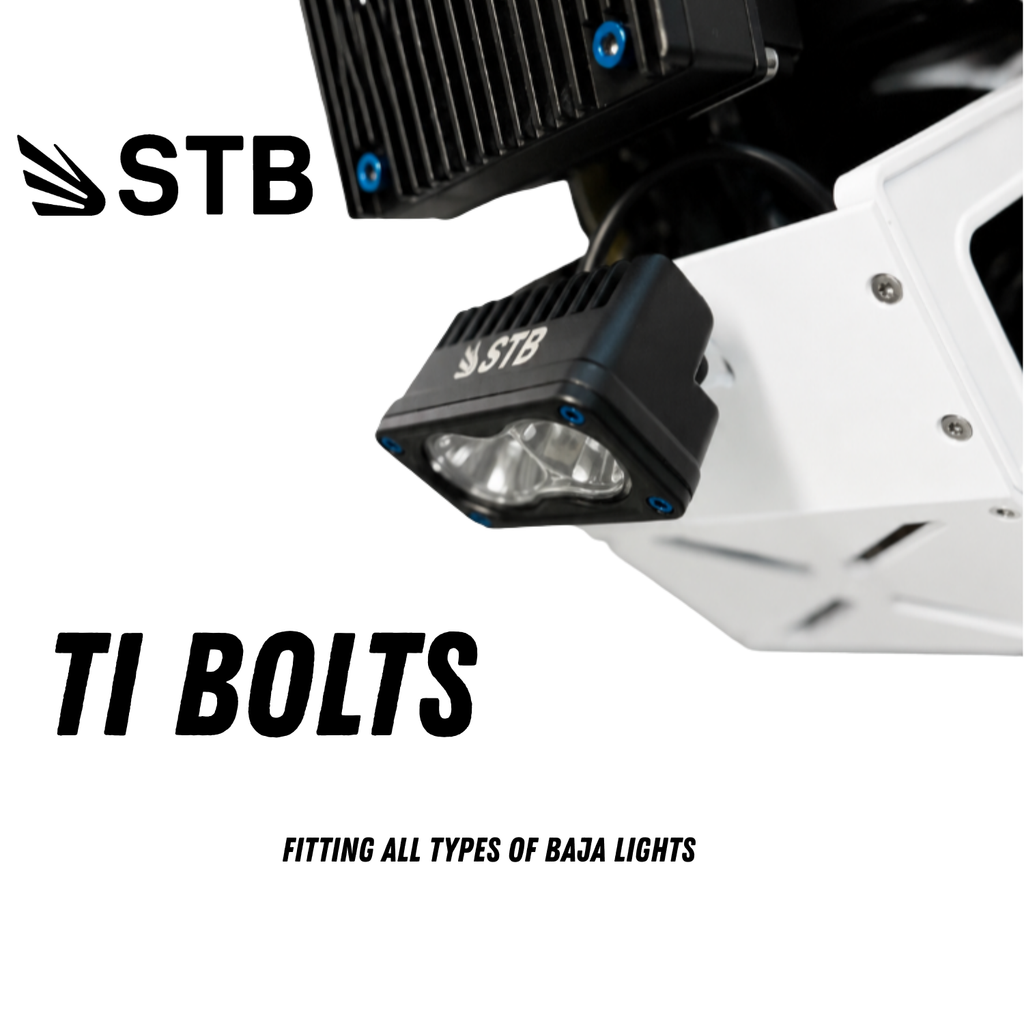 Titanium Bolt Kit for E-Bike Lights StreetBeam