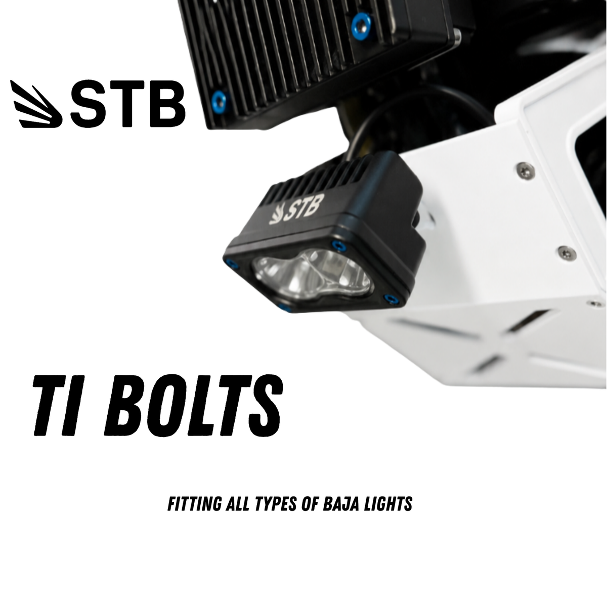 Titanium Bolt Kit for E-Bike Lights StreetBeam