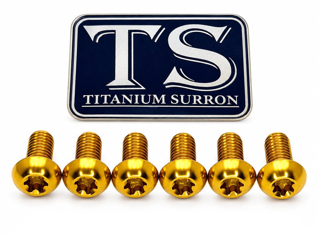 Titanium Bolts for Fork Plastics/ Guards (Most Forks) Titanium Surron