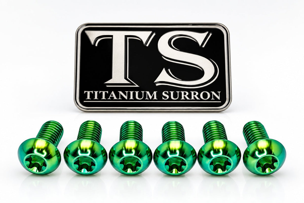 Titanium Bolts for Fork Plastics/ Guards (Most Forks) Titanium Surron