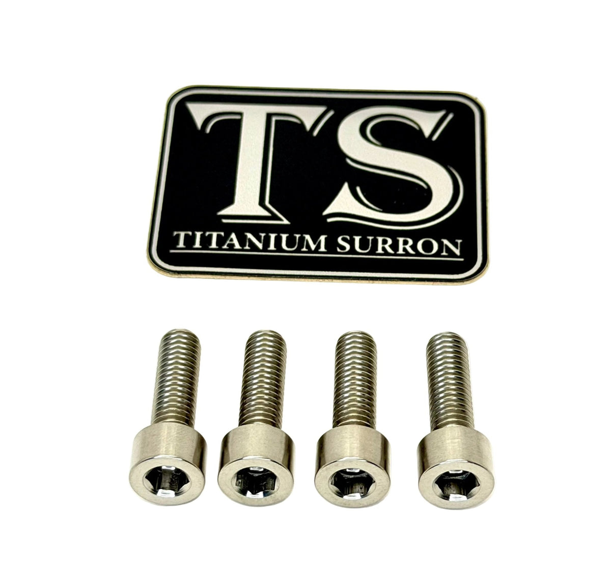 Titanium Caliper Bolt Kit (20mm Bolts) Titanium Surron