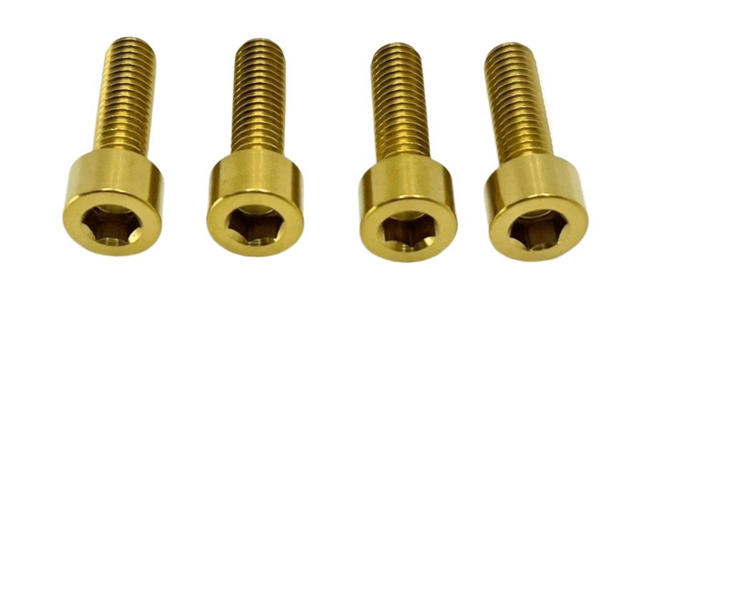 Titanium Caliper Bolt Kit (20mm Bolts) - Riot Racing