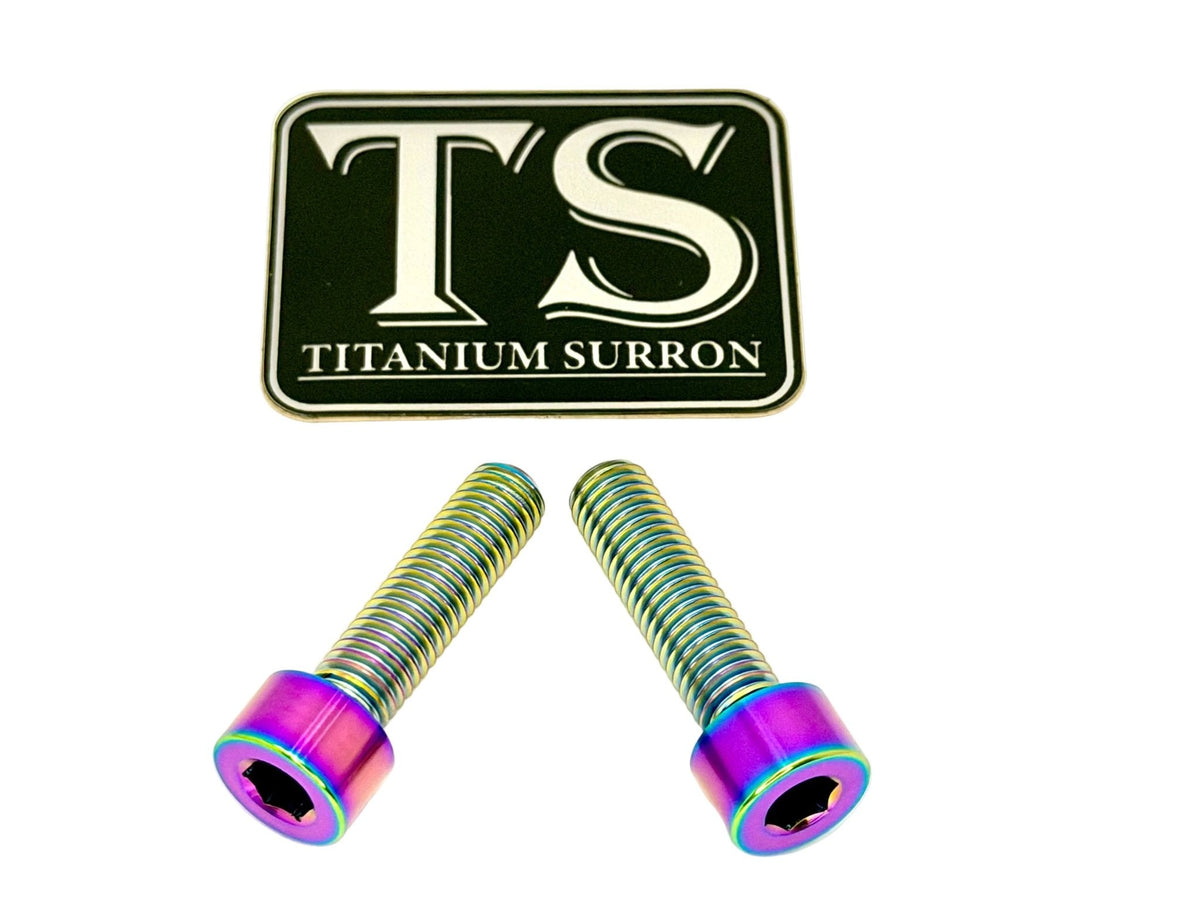 Titanium Caliper Bolts - Surron Ultra Bee Front Only Titanium Surron
