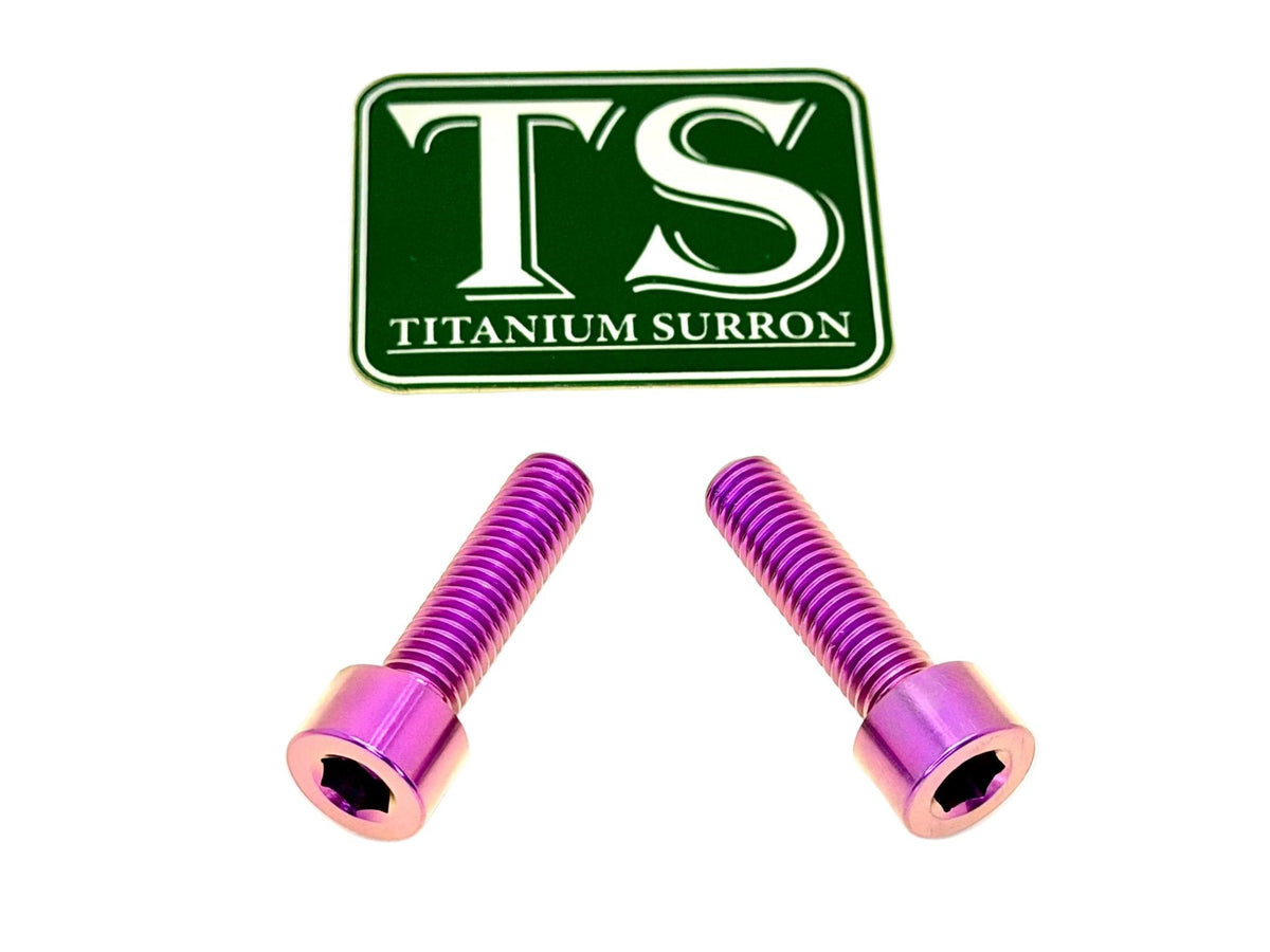 Titanium Caliper Bolts - Surron Ultra Bee Front Only Titanium Surron