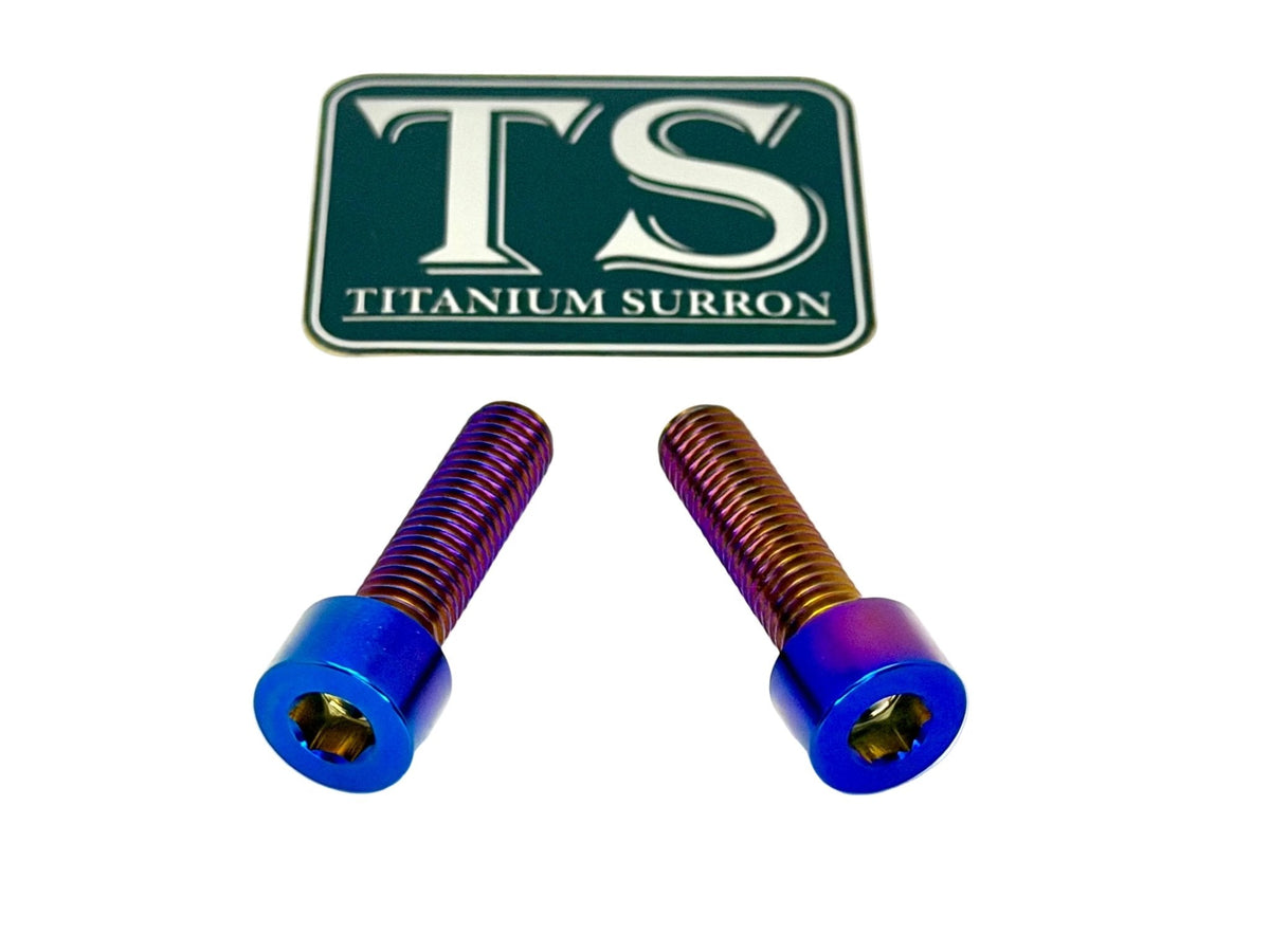 Titanium Caliper Bolts - Surron Ultra Bee Front Only Titanium Surron