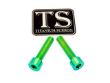 Titanium Caliper Bolts - Surron Ultra Bee Front Only Titanium Surron