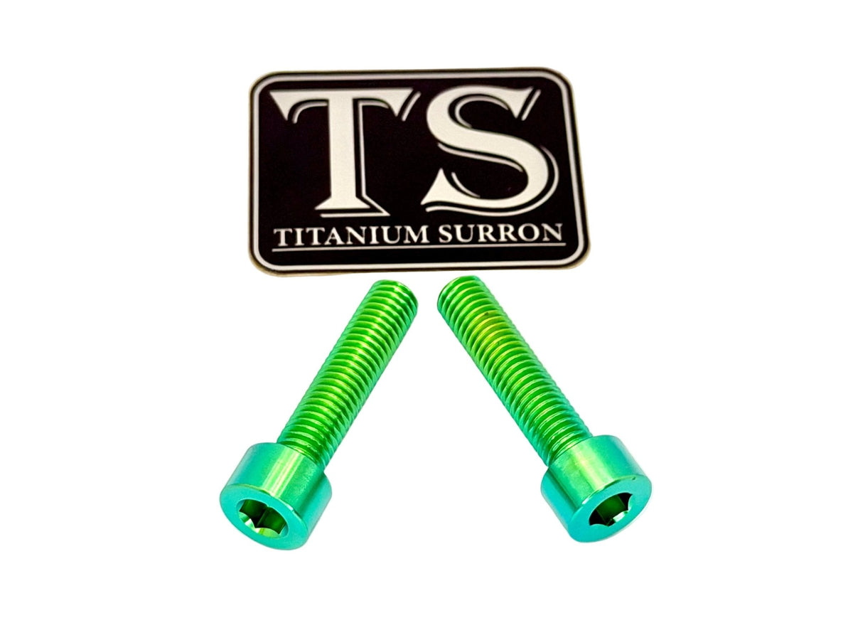 Titanium Caliper Bolts - Surron Ultra Bee Front Only Titanium Surron