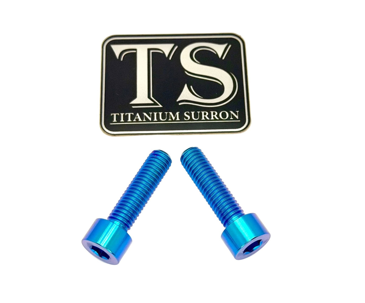 Titanium Caliper Bolts - Surron Ultra Bee Front Only Titanium Surron