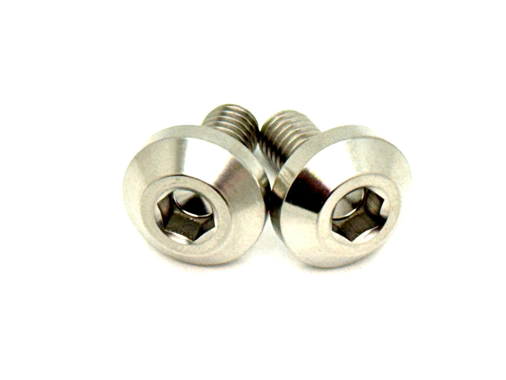 Titanium Chain Guard/ Mud Guard Bolts (Set of Six) E-Ride Pro - Riot Racing