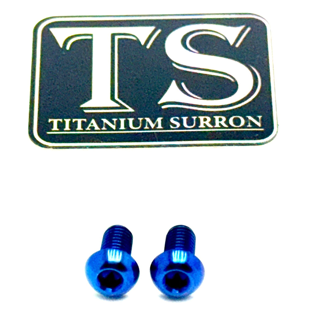 Titanium Chain Guard Bolts (Set of Two) Talaria XXX, MX3, MX4 - Riot Racing